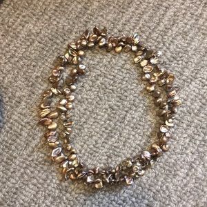 Gorgeous Freshwater pearl necklace two ways of wearing